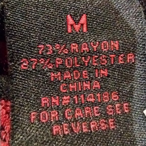 Long Top with black and red stripes. BNWT - Picture 5 of 6